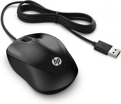 HP 1000 Mouse - A tipi USB 1200 DPI İki elini de kullanabilen Mouse (4