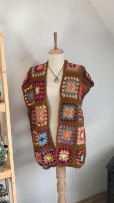 Tığ işi Yelek El Sanatı - Crochet Vest Hatice Şeyma