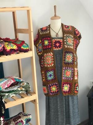 Tığ işi Yelek El Sanatı - Crochet Vest Hatice Şeyma