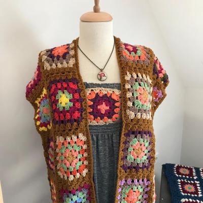 Tığ işi Yelek El Sanatı - Crochet Vest Hatice Şeyma