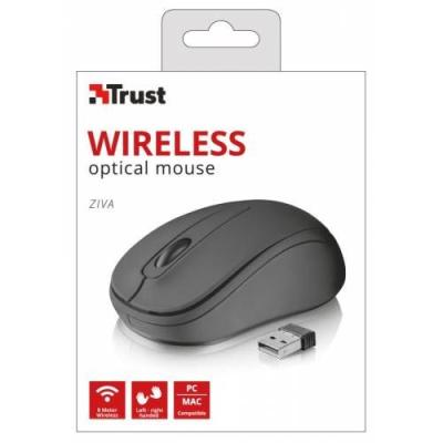 Trust 21509 Ziva Kablosuz Wireless Mouse Siyah